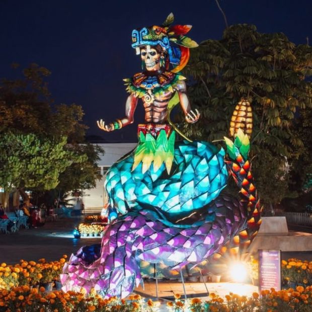 35 Figuras Monumentales El Paseo de Calaveras Actividades Día de Muertos 2026 Ajalpan Puebla